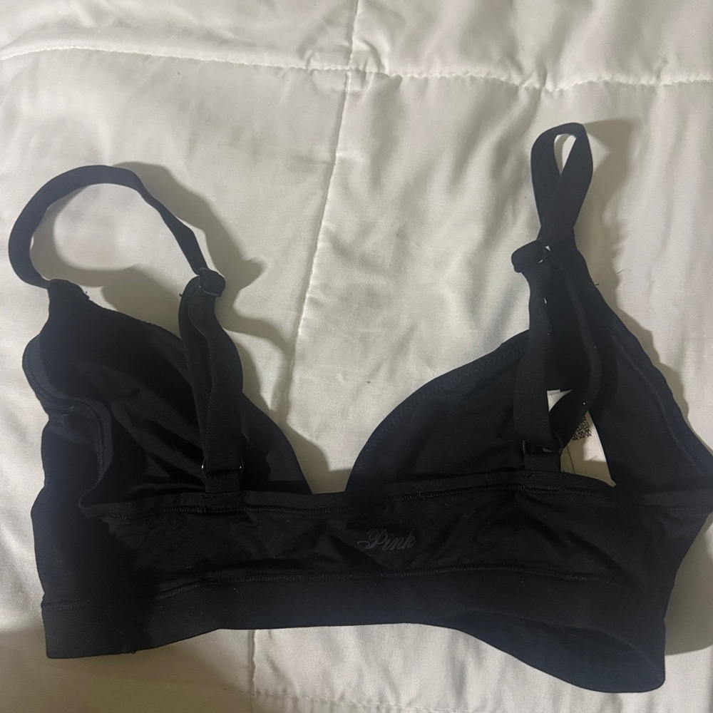 Women's Victoria Secret Soft Black Bralette